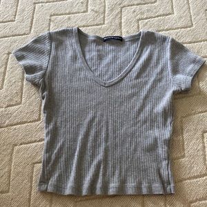 Brandy Melville Gray Top